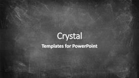  Presentation with jesus out of the tumb - Cool new PPT layouts with chalk rubbed out on blackboard backdrop and a dark gray colored foreground