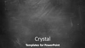  Presentation with vertical - Presentation design with chalk-rubbed-out-on-vertical background and a dark gray colored foreground