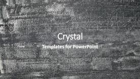  Presentation with chalk - PPT theme featuring chalk texture background and a gray colored foreground