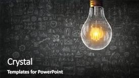  Presentation with great idea - Cool new presentation theme with chalkboard ideas - great idea for success mixed backdrop and a dark gray colored foreground