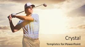  Presentation with golf tournament - Theme enhanced with bijoux - colorful roses bride and fiance background and a lemonade colored foreground.