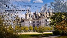  Presentation with renaissance - Amazing PPT layouts having chambord the largest royal renaissance backdrop and a light blue colored foreground