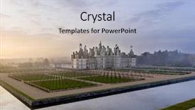  Presentation with france history - Amazing slide deck having chambord with its new backdrop and a light blue colored foreground