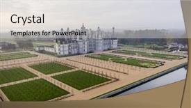  Presentation with france history - Amazing slide deck having chambord with its new backdrop and a sky blue colored foreground