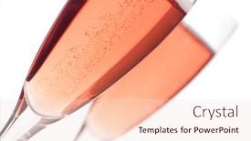  Presentation with blush - Beautiful PPT theme featuring champagne blush backdrop and a lemonade colored foreground