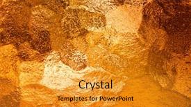  Presentation with champagne - Colorful theme enhanced with champagne bubbles - abstact glass texture backdrop and a gold colored foreground