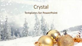  Presentation with sparkling - Colorful presentation design enhanced with champagne glasses on sparkling background backdrop and a cream colored foreground