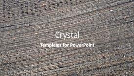  Presentation with vineyard - PPT layouts featuring champagne vineyard in winter background and a gray colored foreground