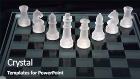  Presentation with champion - Theme with champion brain - chess game background and a  colored foreground