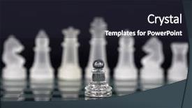  Presentation with champion - Presentation having champion brain - chess game background and a wine colored foreground