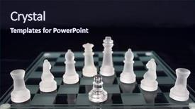  Presentation with champion - Slides consisting of champion brain - chess game background and a  colored foreground