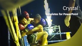  Presentation with fighters - Slide deck having chang-thailand-feb-22-unidentified background and a navy blue colored foreground