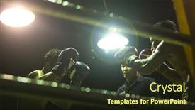  Presentation with kickboxing - 