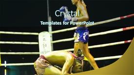  Presentation with kickboxing - 