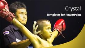  Presentation with poverty - PPT layouts with chang-thailand-feb-22-unidentified background and a dark gray colored foreground