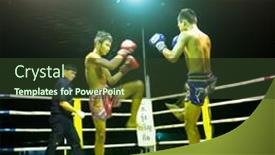  Presentation with kickboxing - 