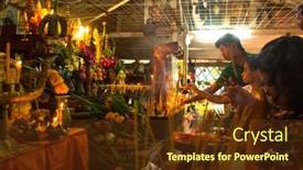  Presentation with believed - Amazing presentation design having chang-thailand-feb-25-unidentified backdrop and a tawny brown colored foreground