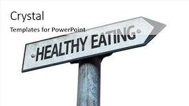  Presentation with healthy eating - Amazing slide deck having change diet exercise - healthy eating sign isolated backdrop and a white colored foreground