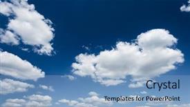 Presentation with sunny sky - Cool new PPT theme with change in the environment stunning backdrop and a light blue colored foreground