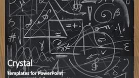  Presentation with chaos - Audience pleasing presentation theme consisting of chaos mess or information overload backdrop and a  colored foreground