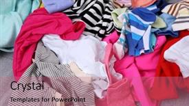  Presentation with chaos - Amazing presentation theme having chaos on couch backdrop and a coral colored foreground