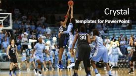  Presentation with devils - Presentation theme enhanced with chapel-hill-nc-feb-28 background and a black colored foreground