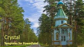  Presentation with chapel st peter - Amazing presentation having chapel-in-konevsky-monastery backdrop and a tawny brown colored foreground