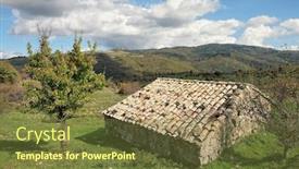  Presentation with park - Beautiful presentation featuring chapel three virgins in nebrodi park sicily backdrop and a tawny brown colored foreground