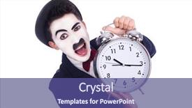  Presentation with clock - PPT layouts consisting of spa woman beautiful adult woman cares for your skin the mask of honey for skin background and a lemonade colored foreground