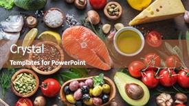  Presentation with graphite - Amazing presentation theme having char - raw salmon with spices backdrop and a  colored foreground