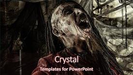  Presentation with novel - Slide deck consisting of character aggressive angry pirate risen background and a wine colored foreground