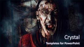  Presentation with novel - Audience pleasing presentation consisting of character aggressive angry pirate risen backdrop and a wine colored foreground