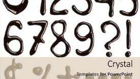  Presentation with syrup - PPT theme enhanced with character counts - numbers and symbols written background and a soft green colored foreground