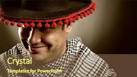  Presentation with cowboy - Amazing PPT theme having lotus lilly pink on water beautiful selective focus and soft background backdrop and a tawny brown colored foreground