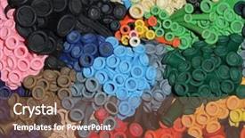  Presentation with balloons - Audience pleasing slide deck consisting of charging pile - group of twisting balloons backdrop and a  colored foreground