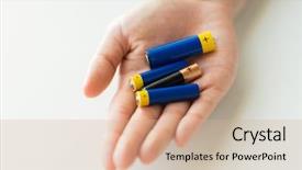  Presentation with energy power - Amazing PPT layouts having charging pile - recycling energy power environment backdrop and a coral colored foreground