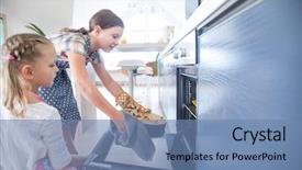  Presentation with stamp out domestic violence - Slide set consisting of chariottes - little girls get charlotte background and a teal colored foreground