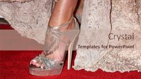  Presentation with annual gala - Audience pleasing PPT layouts consisting of charisma-carpenter-s-tattoo backdrop and a coral colored foreground