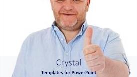  Presentation with aged - Amazing presentation design having charismatic-middle-aged-man-showing backdrop and a sky blue colored foreground