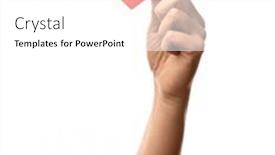  Presentation with heart health - PPT theme featuring charity-love-and-health-concept background and a white colored foreground