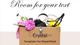  Presentation with cause - Slides enhanced with charity or good cause background and a coral colored foreground