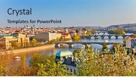  Presentation with arizona sunset view - Slide set with online shopping shipping internet commerce background and a gray colored foreground