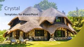  Presentation with hobbit - Presentation theme enhanced with charlevoix-michigan-august-8-2016 background and a light blue colored foreground