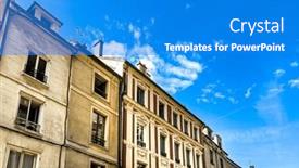  Presentation with heritage - PPT layouts enhanced with charming-french-heritage-discovering background and a  colored foreground