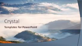  Presentation with earth eye - Amazing slides having charming-summer-scene backdrop and a cream colored foreground