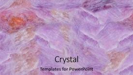  Presentation with aluminium seamless metal texture - Colorful slide set enhanced with charoite stone seamless texture macro photo backdrop and a light blue colored foreground