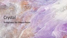  Presentation with stone - Amazing presentation theme having charoite stone texture macro photo backdrop and a lemonade colored foreground