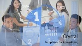  Presentation with board meeting - Beautiful slides featuring colorful kids toys on purple backdrop and a  colored foreground.