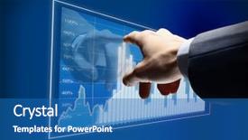  Presentation with graphics - Colorful slide deck enhanced with charts diagram - working man drawing color graphics backdrop and a teal colored foreground