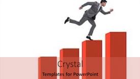  Presentation with business competition - PPT layouts having chasing-business-people-in-competition background and a red colored foreground